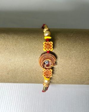 Thread Om Sankh Mauli Thread Rakhi Set